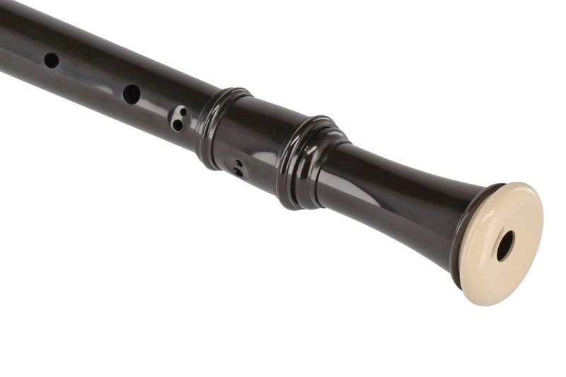 Aulos C-tenor recorder, Dark Brown, Synthetic Resin, Baroque Fingering, ABS Plastic, Ideal for Beginner to Intermediate Players - Image 5